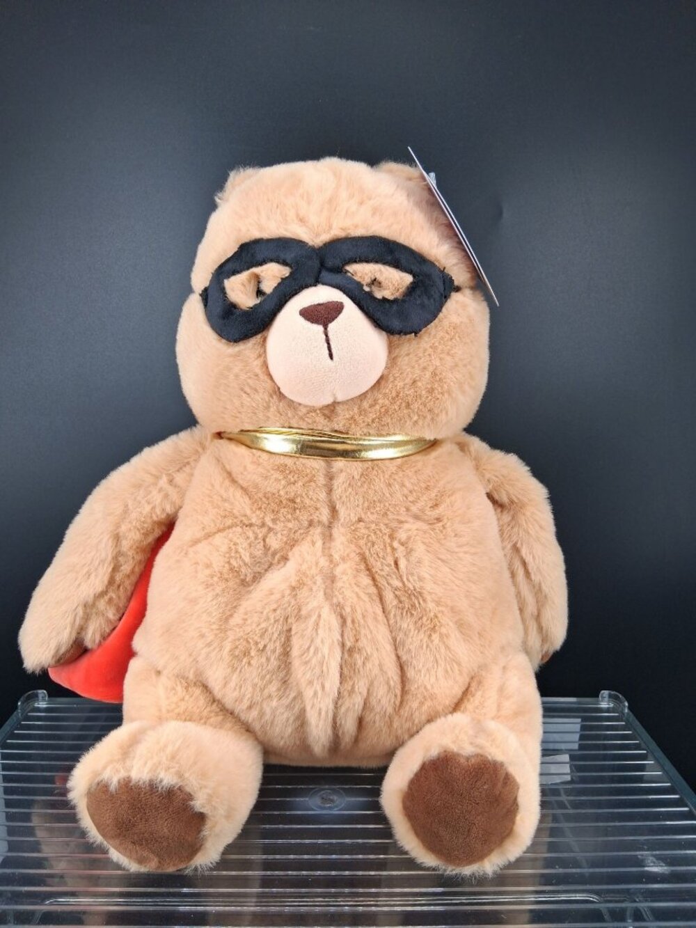 Heroic Plush Teddy Bear With Mask & Cape For Kids Ages 1+